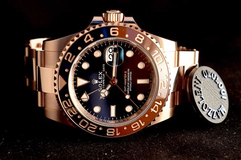 gmt rolex oro rosa|Rolex gmt master ii 18 ct.